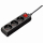 Listwa zasilająca Hama HAMA "STANDARD" 3GN, 1,5M (CZARNA) #